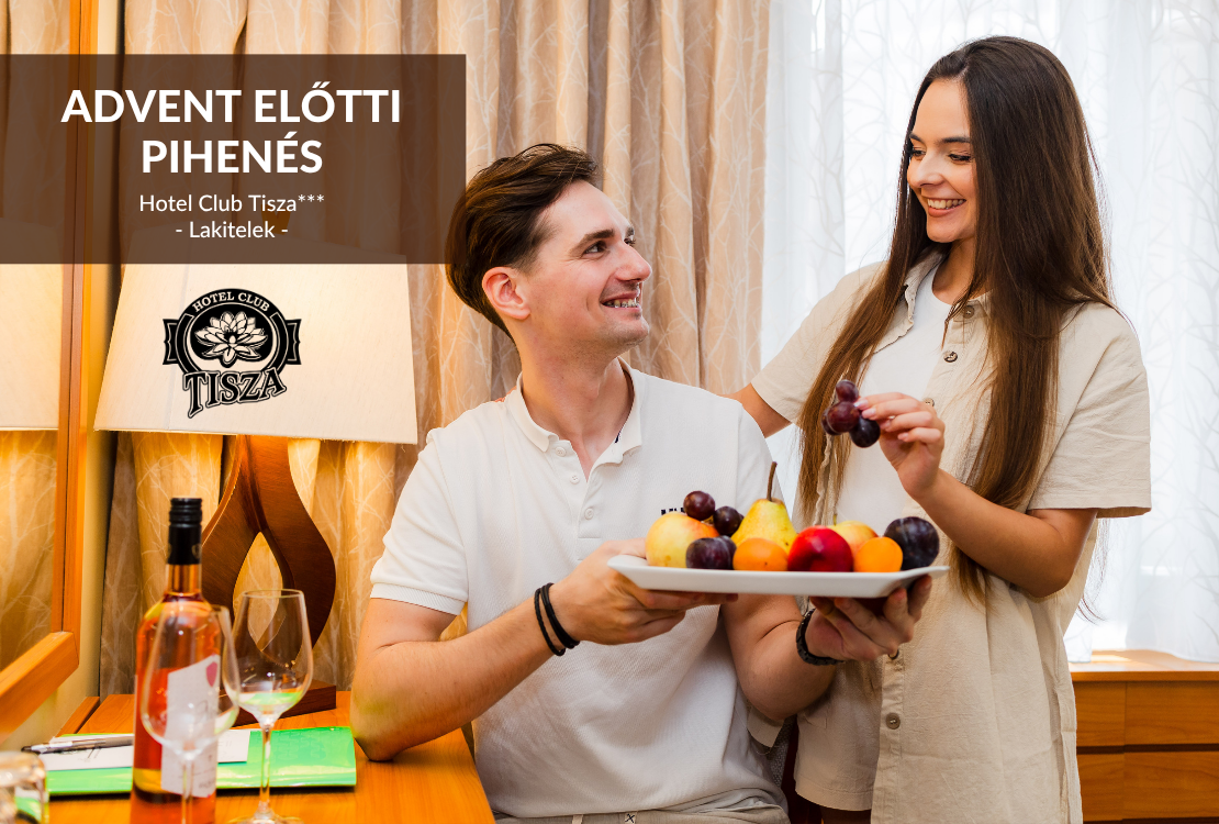 Advent előtti pihenés 15 % kedvezménnyel